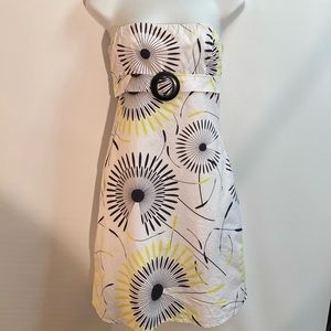 Suzy Shier - strapless cotton dress. Size M